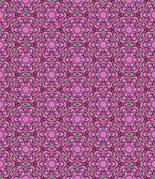 Patrón abstracto sin costuras de varios colores Fondo y telón de fondo Diseño ornamental colorido multicolor Adornos de mosaico de colores Ilustración gráfica vectorial EPS10