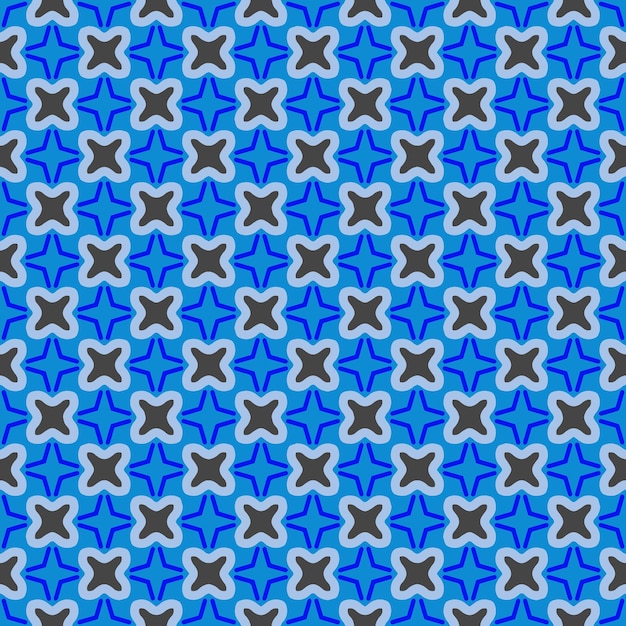 Patrón abstracto sin costuras de varios colores Fondo y telón de fondo Diseño ornamental colorido multicolor Adornos de mosaico de colores Ilustración gráfica vectorial EPS10