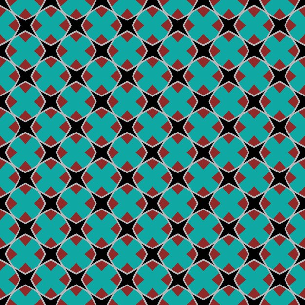 Patrón abstracto sin costuras de varios colores Fondo y telón de fondo Diseño ornamental colorido multicolor Adornos de mosaico de colores