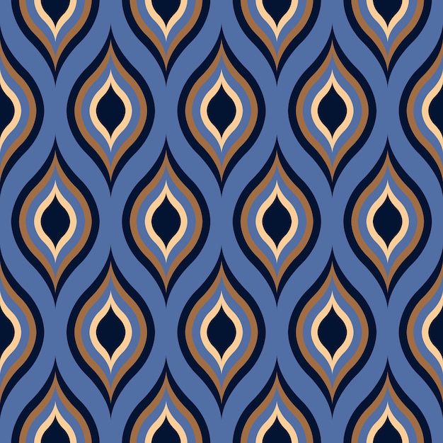 Patrón abstracto en estilo árabe