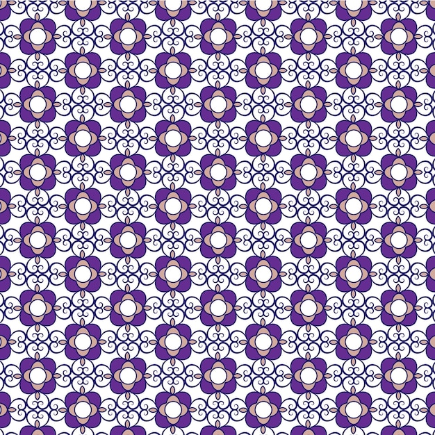 Patrón abstracto con estilo geométrico Vector Premium