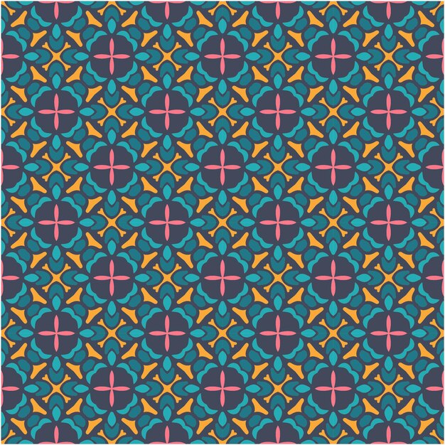 Patrón abstracto sin fisuras en estilo azteca. Figura bordado tribal. Indio, escandinavo, gitano, mexicano, patrón popular