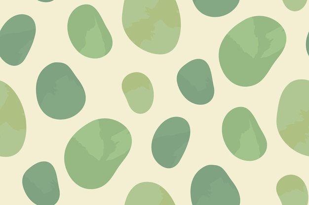 Patrón abstracto sin fisuras con formas simples. Manchas en forma de guijarros sobre un fondo claro. Ilustración vectorial.