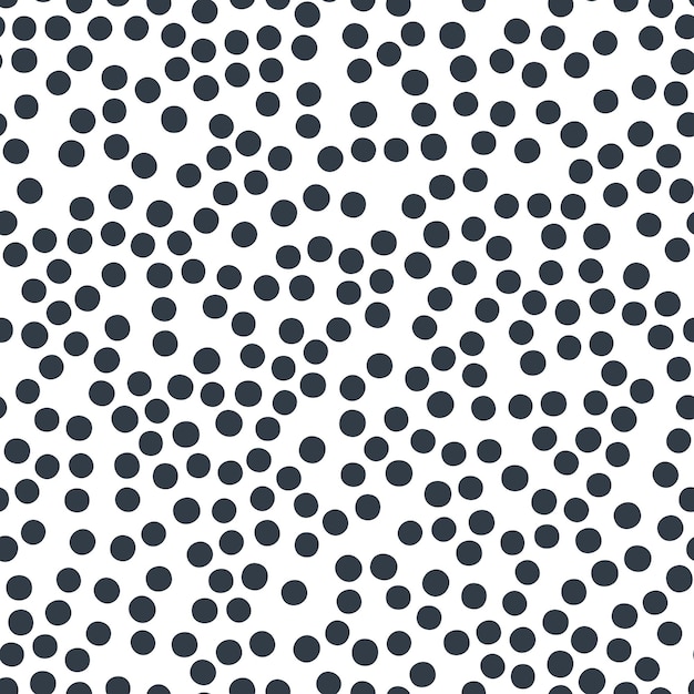 Patrón abstracto sin fisuras con puntos. Fondo de vector de semitono