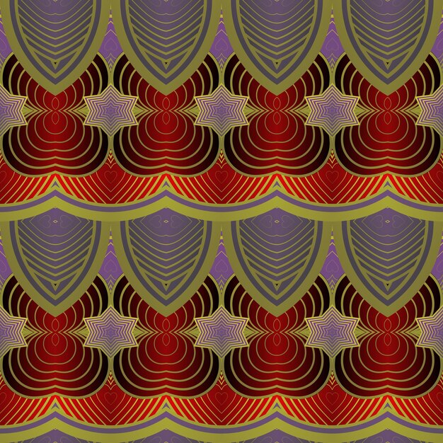 Patrón abstracto sin fisuras con rombo ilustración vectorial