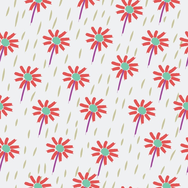 Un patrón abstracto floral muy bonito.