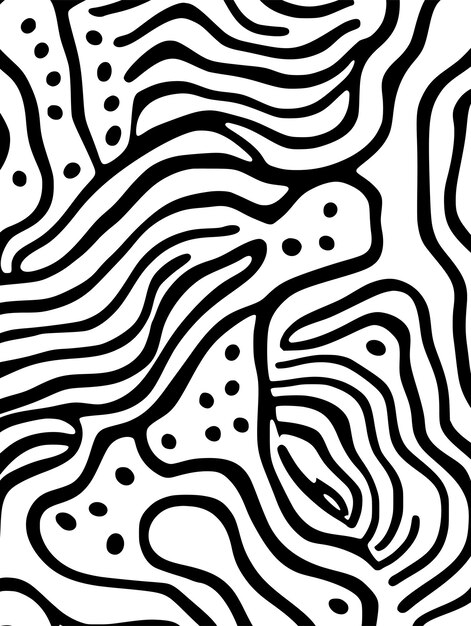 Patrón abstracto de fondo floral