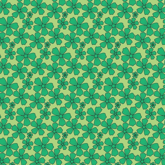 Patrón abstracto de fondo patrón de lujo textura vectorial floral