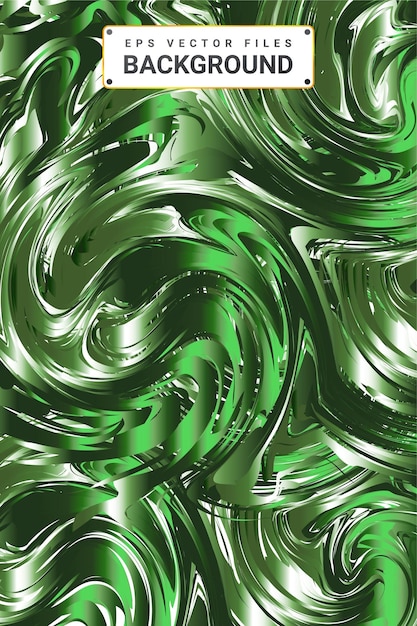 Vector patrón abstracto fondo tóxico verde