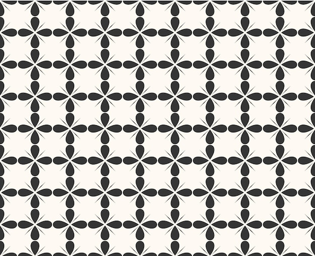 Patrón abstracto fondo vectorial sin costuras patrón gráfico moderno diseño gráfico de celosía simple