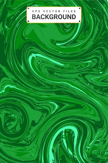 Patrón abstracto fondo verde