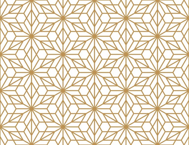 Patrón abstracto geométrico sin costuras con un estilo moderno árabe