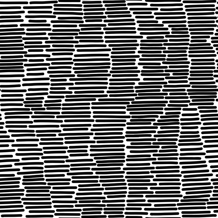 Vector patrón abstracto inconsútil guiones fondo diseño decorativo pintura creativa a mano alzada textura elemento caótico ilustración vectorial