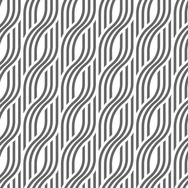 patrón abstracto de líneas onduladas fondo sin costuras plantilla para embalaje textura cubierta ropa diseño interior e idea creativa