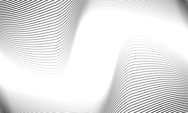 Patrón abstracto de líneas onduladas