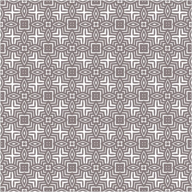 Patrón abstracto de lujo con estilo étnico