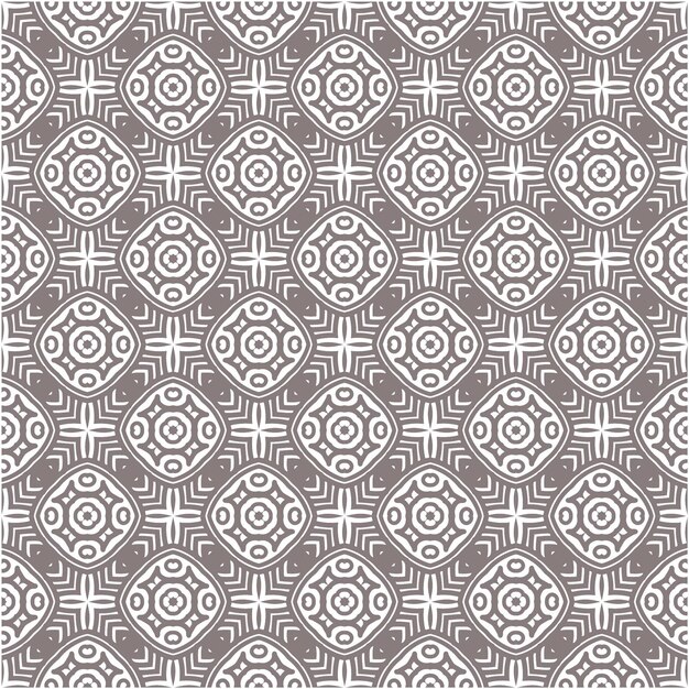 Patrón abstracto de lujo con estilo étnico