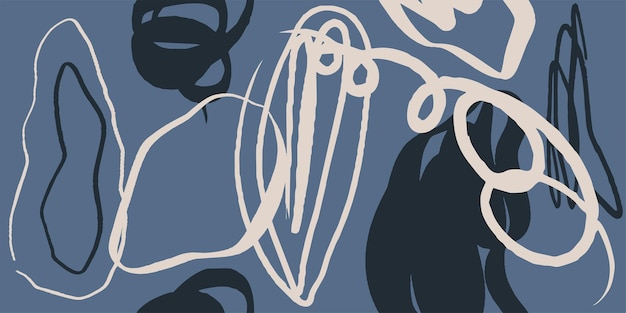 Patrón abstracto de moda Moderna plantilla vectorial para el diseño