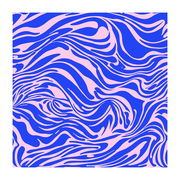 Patrón abstracto moderno de mediados de siglo
