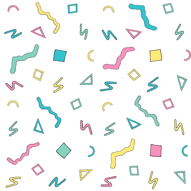 Vector patrón abstracto moderno