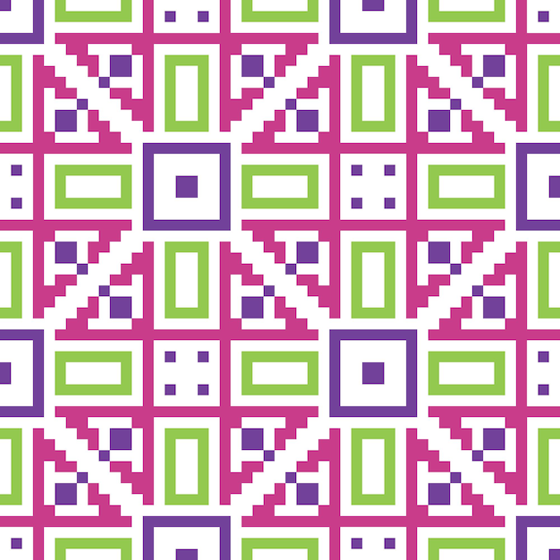 patrón abstracto de píxeles sin costuras