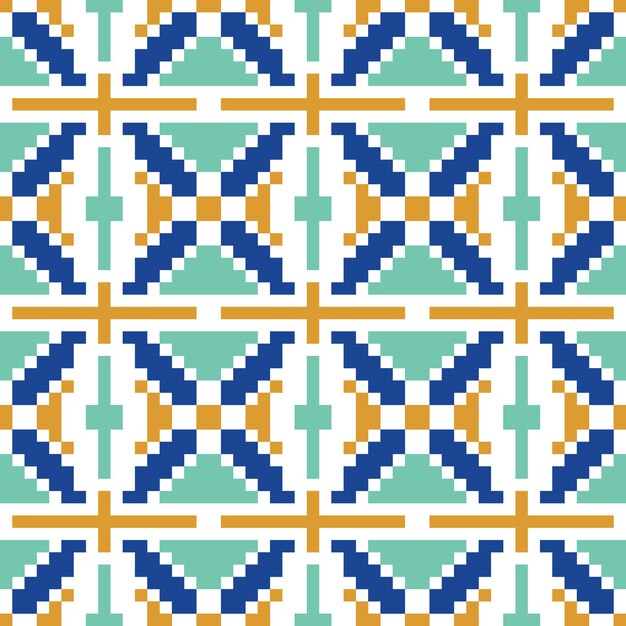 patrón abstracto de píxeles sin costuras
