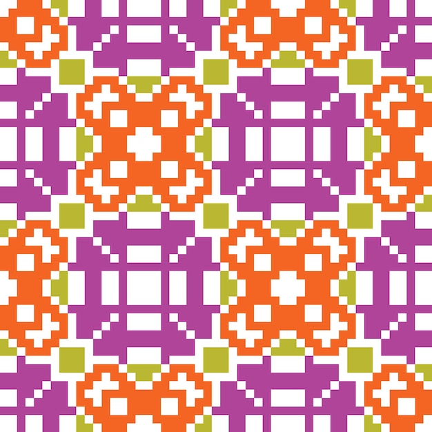 patrón abstracto de píxeles sin costuras