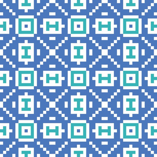 patrón abstracto de píxeles sin costuras