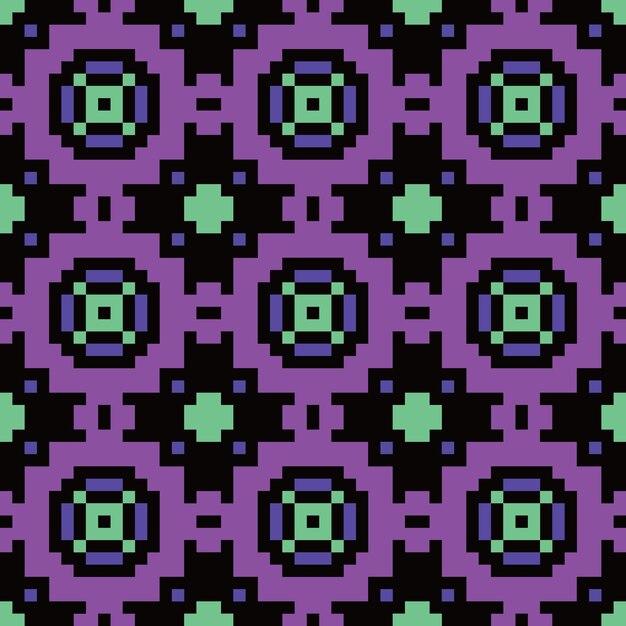 patrón abstracto de píxeles sin costuras