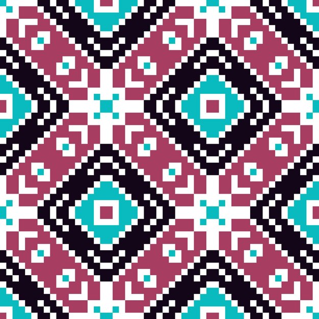 patrón abstracto de píxeles sin costuras