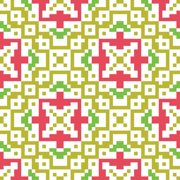 patrón abstracto de píxeles sin costuras