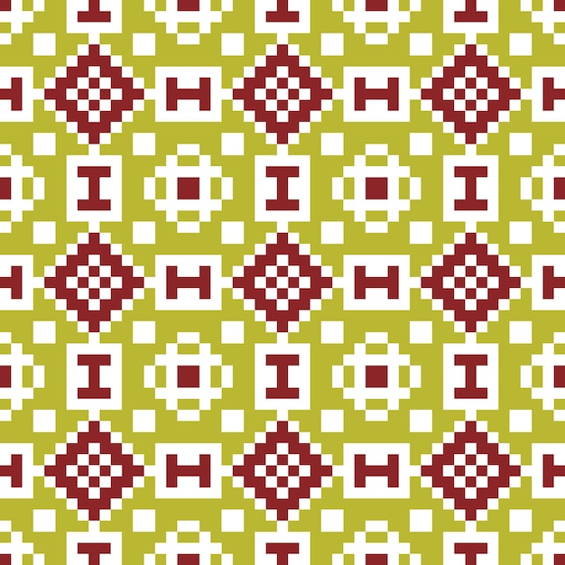 patrón abstracto de píxeles sin costuras