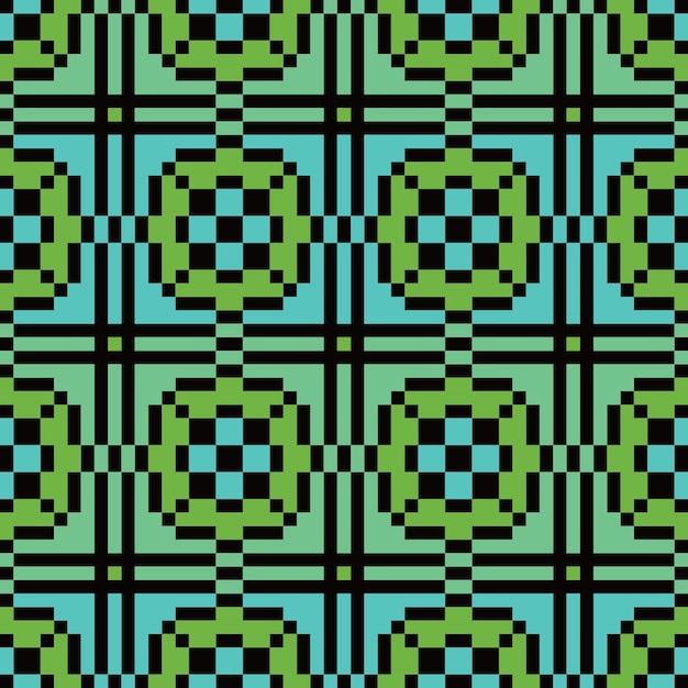 patrón abstracto de píxeles sin costuras