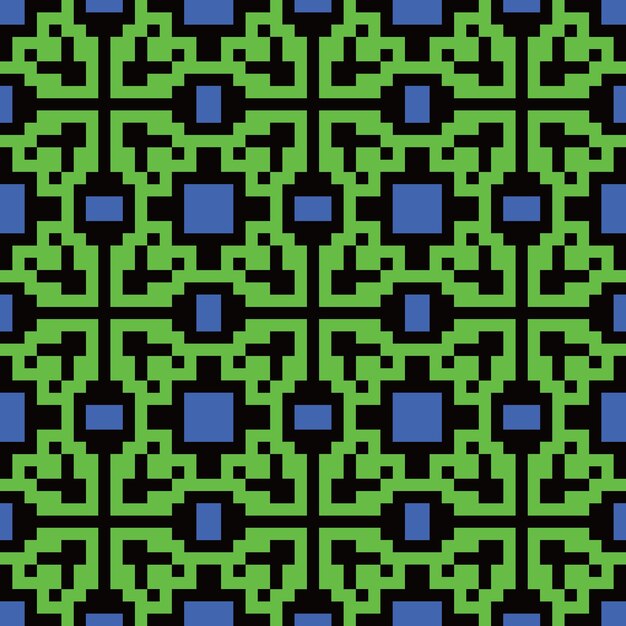 patrón abstracto de píxeles sin costuras