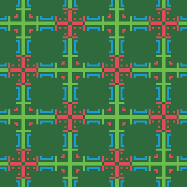 patrón abstracto de píxeles sin costuras