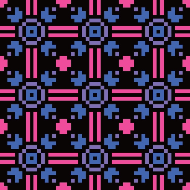 patrón abstracto de píxeles sin costuras
