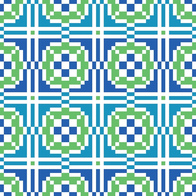 patrón abstracto de píxeles sin costuras
