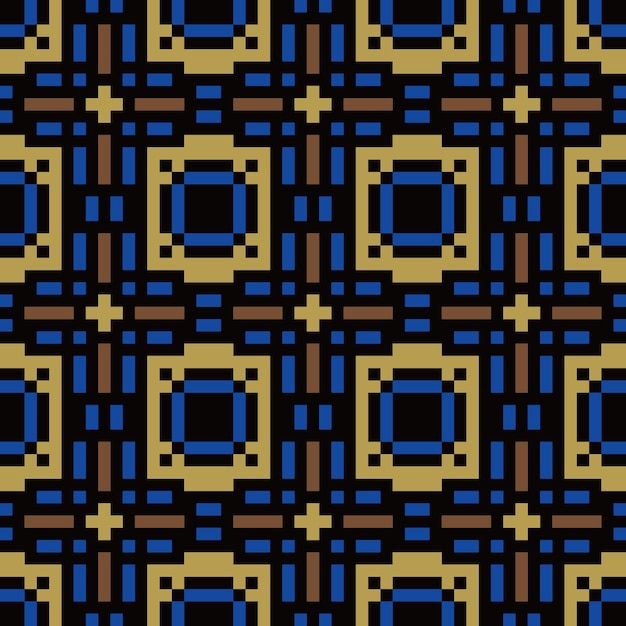 patrón abstracto de píxeles sin costuras