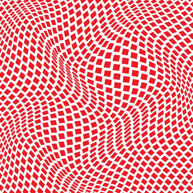 un patrón abstracto rojo con la palabra cita en él