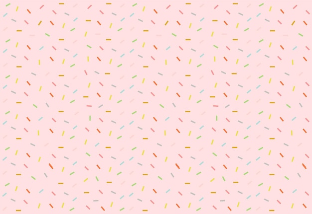 Patrón abstracto, textura geométrica de cumpleaños colorido, ilustración vectorial
