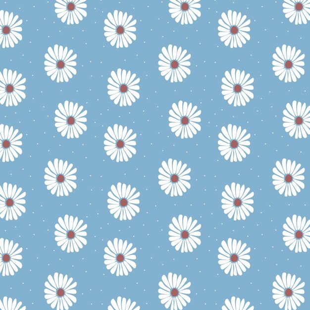 patrón abstracto vectorial dibujado a mano patrón floral sin costuras adecuado para ropa de diseño de sábanas