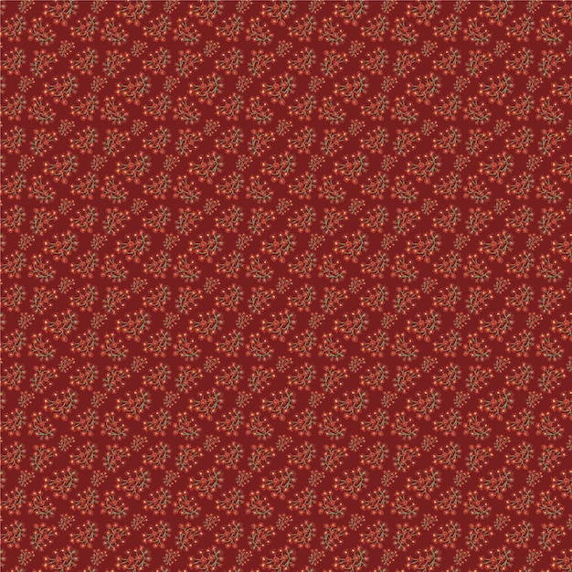 Patrón de acuarela floral transparente para vector premium de pintura de tela de impresión