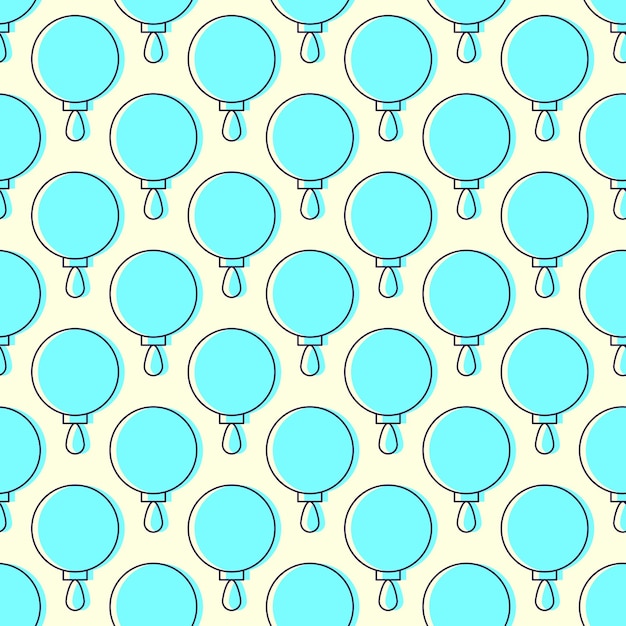 Patrón de adorno azul vibrante para sitios web, papel textil y otras superficies