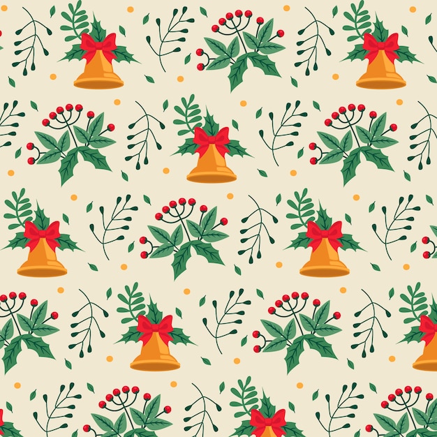 Patrón de adorno de Navidad