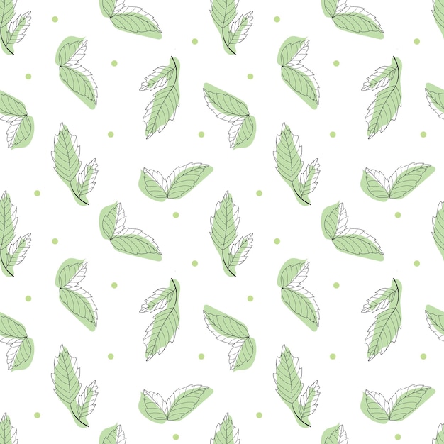 Patrón de albahaca