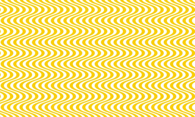 Patrón amarillo y blanco ondulado