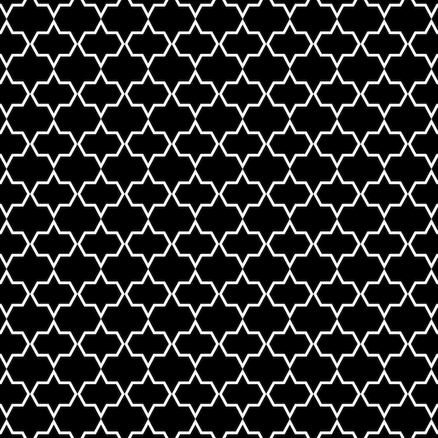 Patrón árabe de fondo Vector de ornamento islámico Geometría árabe tradicional