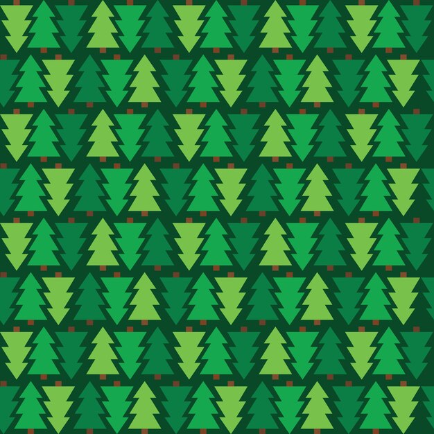 Patrón de árbol de Navidad