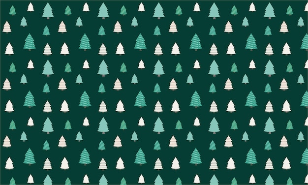 Patrón de árboles de Navidad, decoración navideña.
