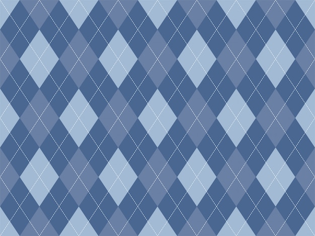 Patrón de Argyle sin costuras. Fondo de textura de tela.